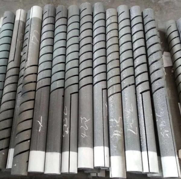 Resistance Silicon Carbide Heater For Float Glass Melting , Non-Ferrous Melting