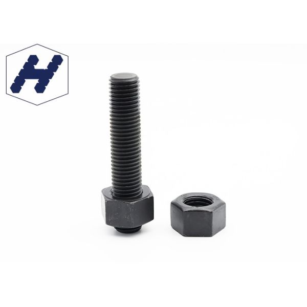 Boulon ASTM A320 L7 -16 « fil de goujon pour fileter » la classe lourde 2B de l'écrou de sortilège de C.A. /w 2 de la classe 2 ASTM A194 Gr.7L