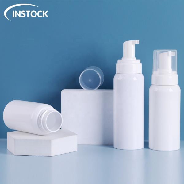 Round PET Foam Pump Bottle 200ml 250ml 300ml For Cosmetics Packaging