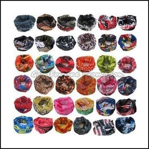 customed multifunctional promotion outdoor travel bicycle picnic fishing polyester scarf