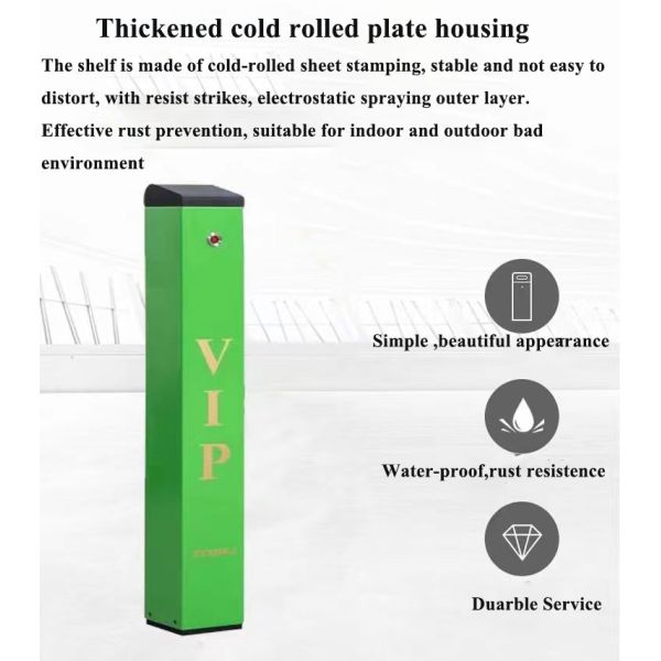 Custom VIP Electronic Barrier Gate At Altitude 1000m With 2m Max Arm Length