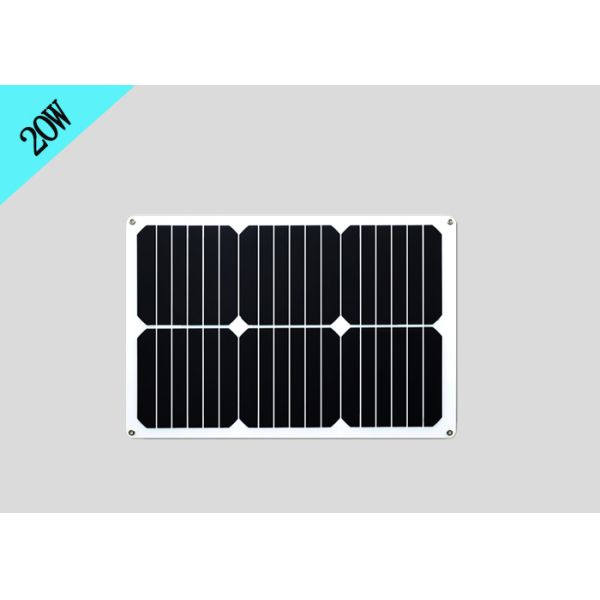 Sunpower 20W Small Flexible Solar Panels For Outdoor Solar Surveillance Cameras