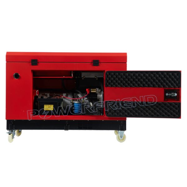 Alimentation de secours portative courante silencieuse à la maison des générateurs 12kva de l'utilisation 220V petite