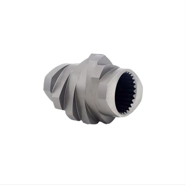 Wear Resistant Bimetallic Screw Elements And Barrel For Plastic Extruder Of Fluoroplastic Masterbatch