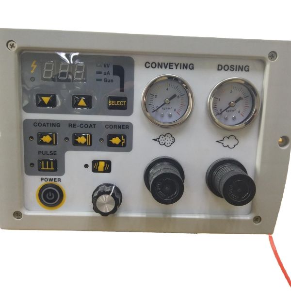 54*56*75 振動吸収と高度な粉末噴射銃の粉末塗装ブース