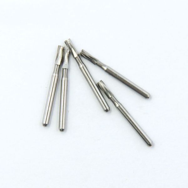 High Speed Carbide Burs Dentistry Cylinder Bur Dental Cross Cut Head
