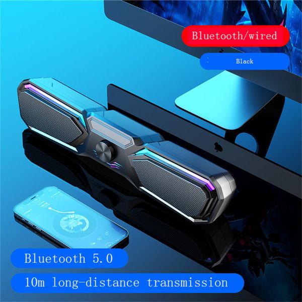 Presidente negro de la barra de sonido de 2.0CH TV Bluetooth para el entretenimiento en el hogar