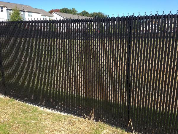 Double wall top-locking privacy slats /Chain link fence wing slats/for chain link fence