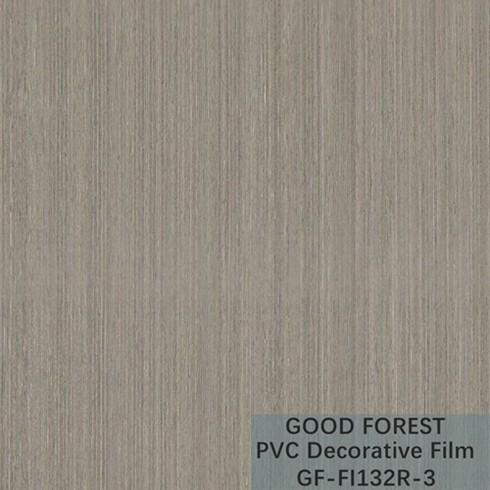 Traffic PVC Decorative Film 0.25 - 0.60mm Thickness Wooden Grain