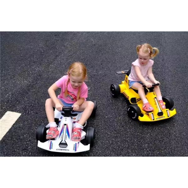 12V 4A Toy Car Kids Outdoor Entertainment Ride On Cars Electric Four Wheel Kart