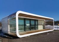 Casas pré-fabricadas de estrutura de calibre de luz Chico Cabin Hotel Unit Modular Homes And Prices