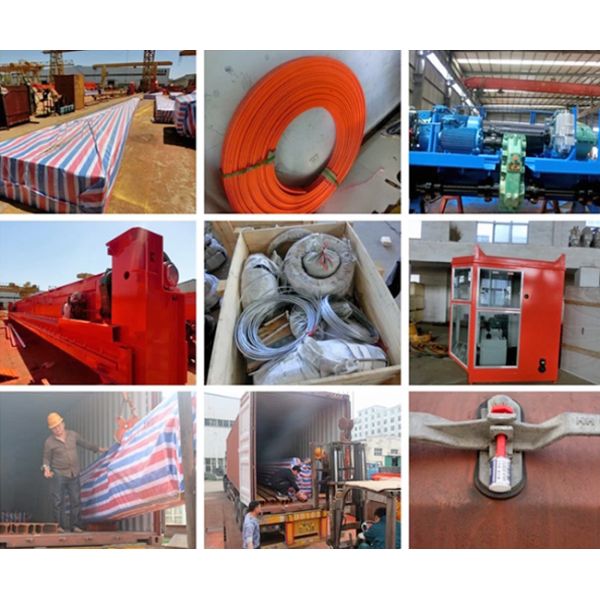 Высокопроизводительный воздушный мостовой кран 7.5 ~ 31 м с высокой грузоподъемностью