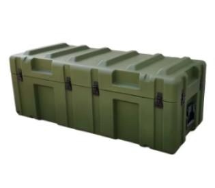 Corrosion Resistant Rotomolding Plastic Military Box  Army Green Plastic Tool Case