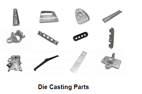 Optional Material Die Casting Products Bright Oxidizing Electronics Medical