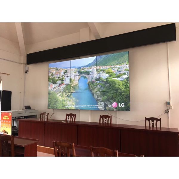 3x3 55inch Samsung 1.7mm Commercial LCD Multi Screen Video Wall Display