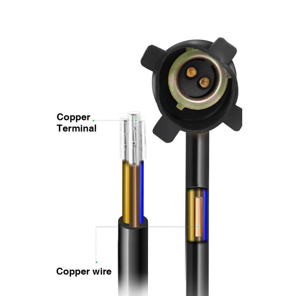 Lighting Function Motorcycle Headlight Socket for TMX CG125 Avaibale in High Demand