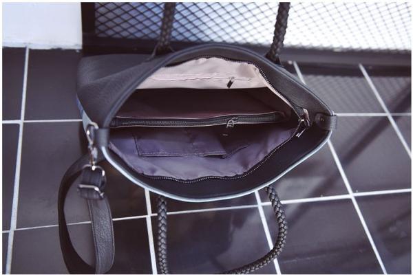 2016 new European and American star woven handbag trend shoulder diagonal female