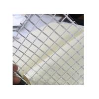 Tecido transparente de malha de PVC lonas Tecido transparente branco claro