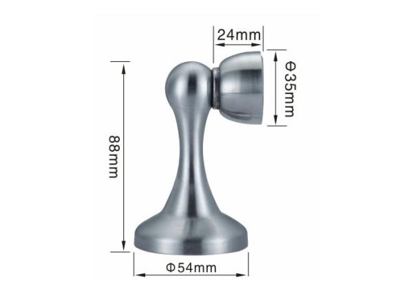 Manufacturer Round Door Stopper for Stainless steel/Zinc Alloy door modern sofa Legs