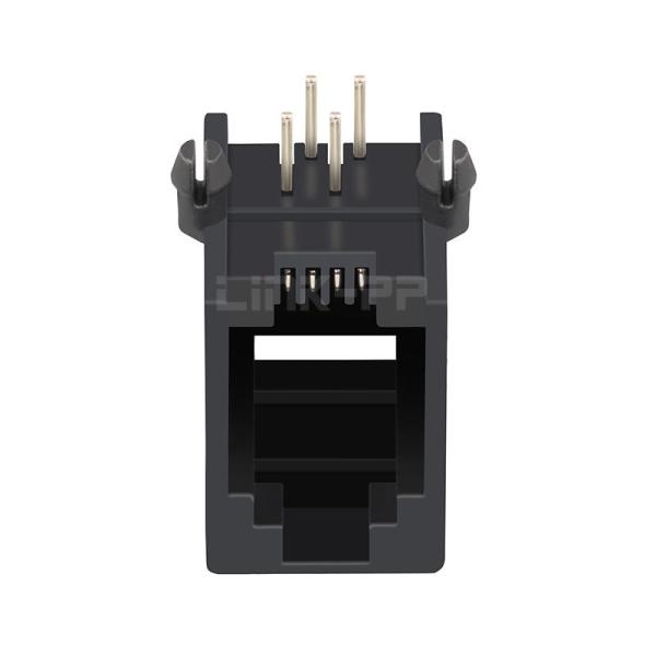 Without LED 1X1 Port 4P4C RJ11 Modular Jack without Integrated Magnetics