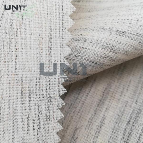 Interlining wholesale high quality 180gsm algodão tecido de lona cabelo interlining cabelos de cavalo interlining para fato