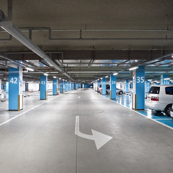 Waterproof Car Park Epoxy Flooring Single Color Anti Abrasion