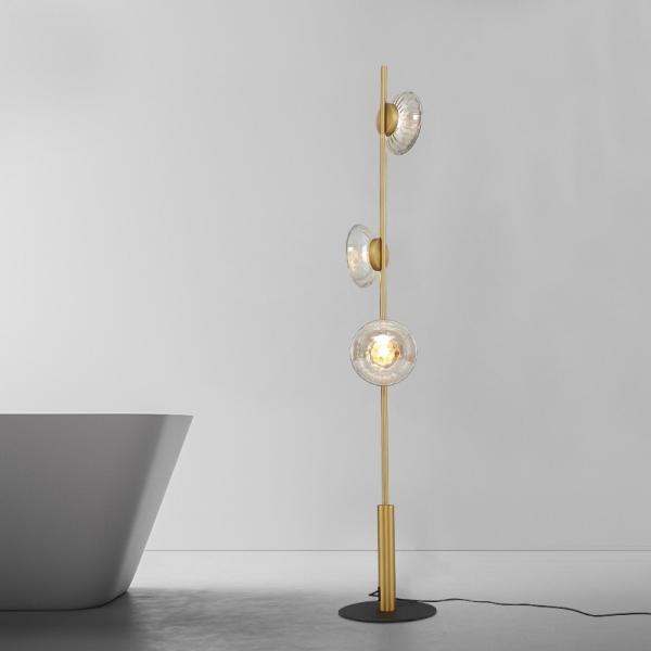 Postmodern Simple Floor Lamp Bedroom Bedside LED Standing Lighting（WH-MFL-99)