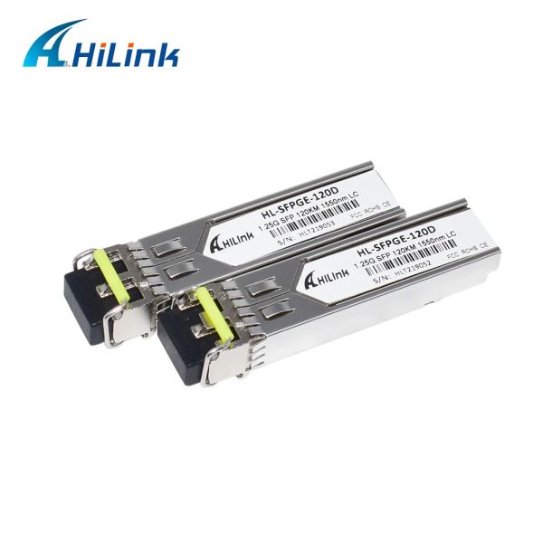 1000BASE 1.25G 1550nm 120KM LC Connector WDM SFP Transceiver Module