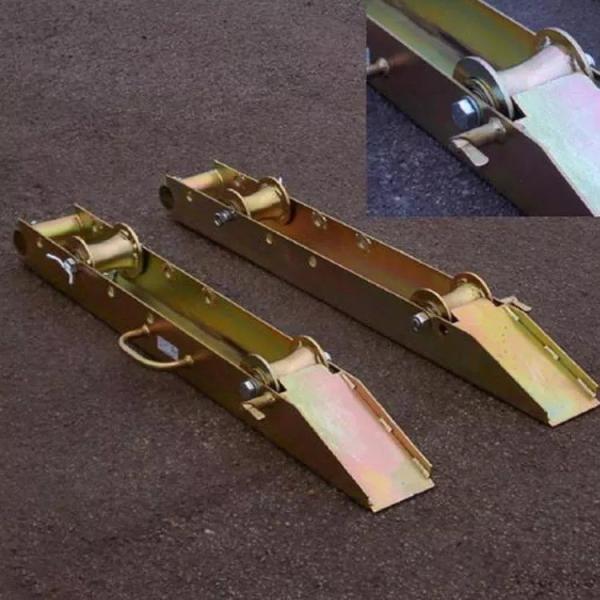 Cable Roll Reel Drum Roller Jacks Stand For Manufacturing And Construction