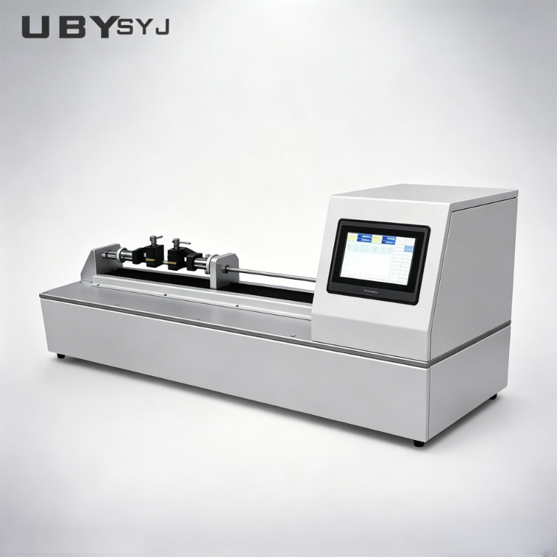 Touch Screen Horizontal Tensile Tester with 600mm Stroke and 1~500 mm/min Test Speed for Peel Tear Strength Testing