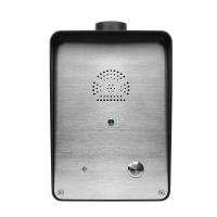DTMF PoE GSM Telefone público metálico 65VDC Telefone de discagem automática