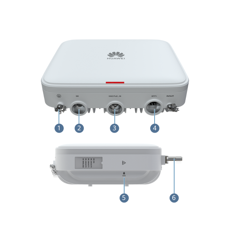 Airengine 6760R-51E 02353KCN Wireless Wi-Fi 6 Outdoor Access Point With External Antenna