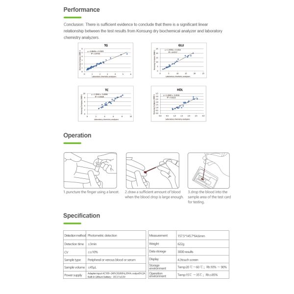 Compass 2000B dry chemistry analyzer POCT medical automated dry bio automated chemistry analyzer for clinic use