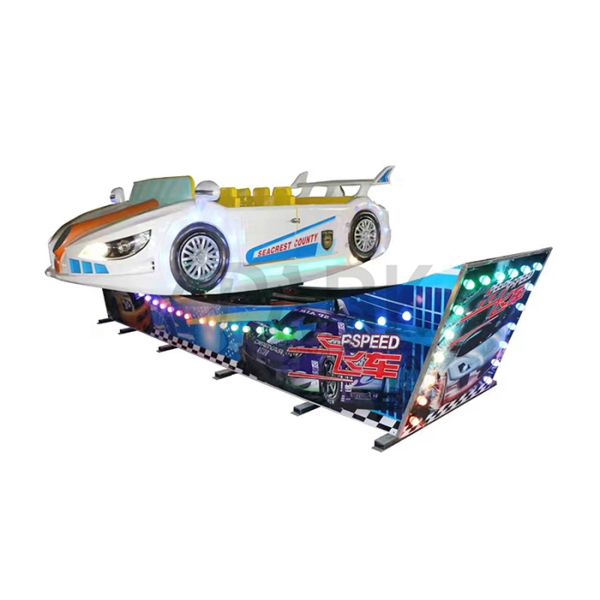 380V Commercial Kiddy Ride Machine , Cool Seacrest County Racing Car Simulator