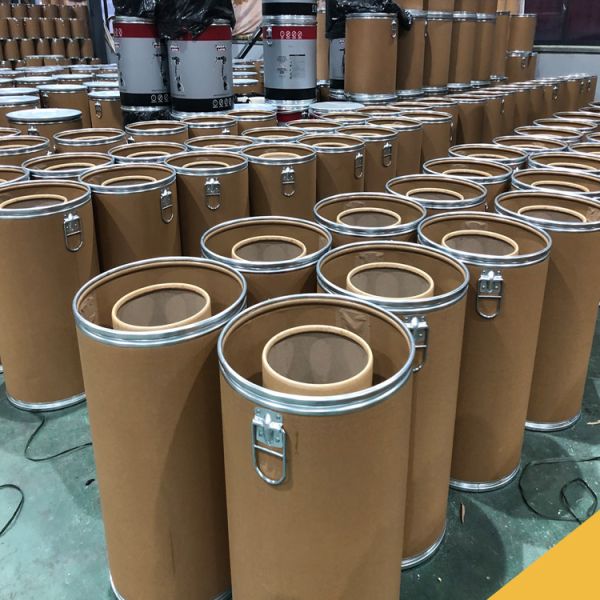 350kg Welding Wire Fiber Storage Drums Zinc Wire Kraft Paper  Fiberboard Barrel