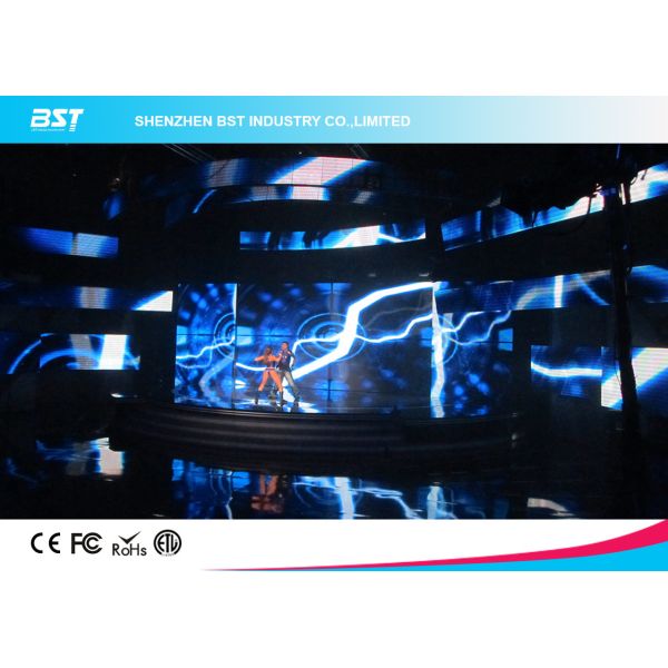O arrendamento comercial conduziu a tela video da parede da exposição com ângulo de opinião 140° de H 140°/V