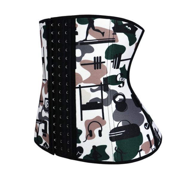 Триммер талии тренера талии камуфлирования 5XL занимаясь культуризмом занимаясь культуризмом