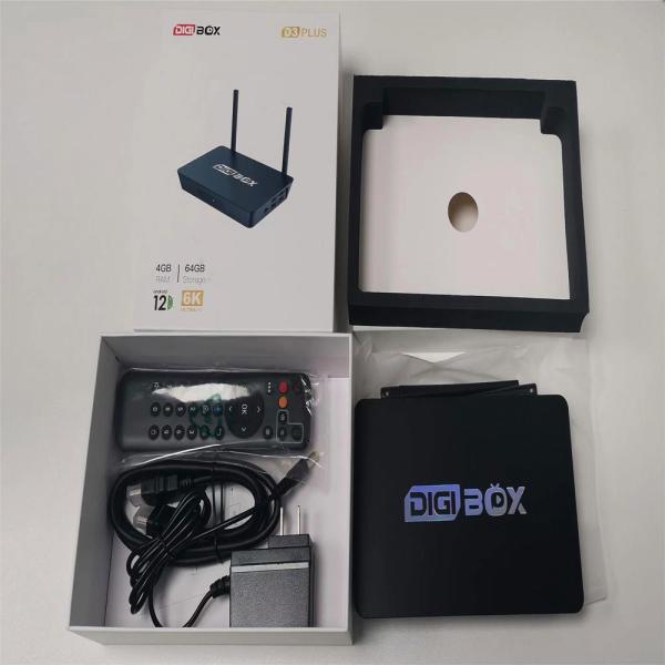 A53 Quad Core Android Box 64GB Bluetooth 4K Smart Tv Box