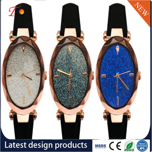 Wholesale Women's Watches PU Watch Band Alloy Case PU Watches Color Dial with Diamond Fashion Watch