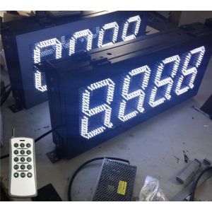 Дисплей света газовой цены дюйма 220V алюминиевого сплава IP65 8