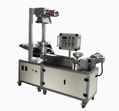 PP PE Plastic Film Extruder And Bolowing Machine , Mini Film Blowing Machine