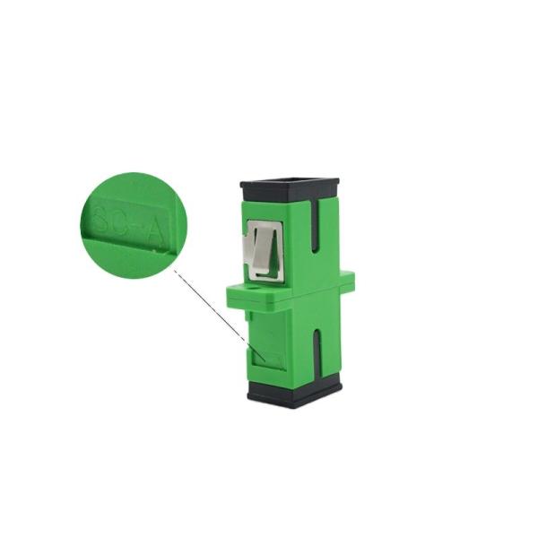 Adaptador da fibra ótica do único modo, acoplador simples do SC APC para FTTH