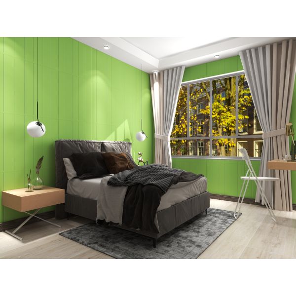 Moderno estilo 3D de madera panel de pared de cubierta de pegatinas con tecnología a prueba de agua