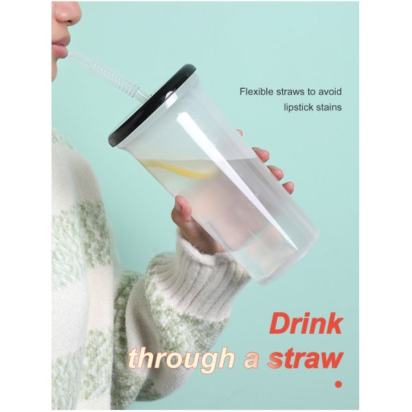 чашки Tumbler ODM пластикового OEM выпивая стекел 930ml тощие