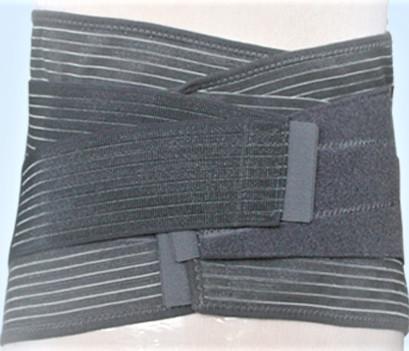 L XL Elastic Lumbar Back Spine Brace With Lumbar Pad Adjustable Breathable