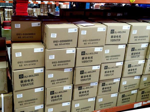 220V/380V OLI External Electric Vibrating Motors For Construction Mining Foodstuff