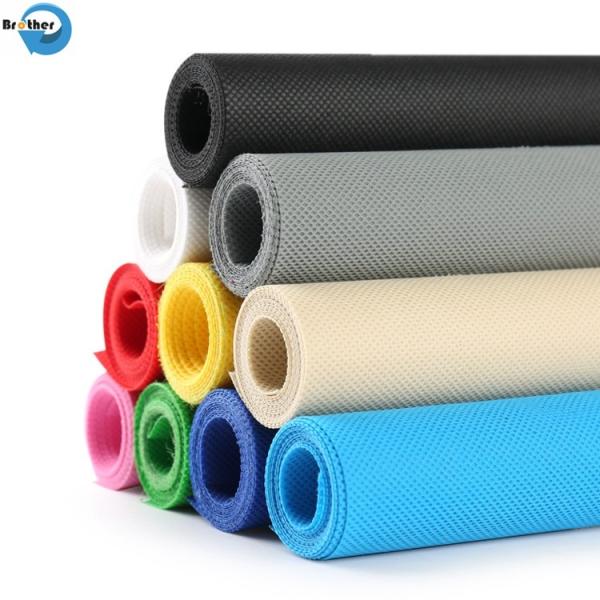 Spot wholesale color spunbonded non-woven bags with fabric waterproof pp color spunbonded non-woven