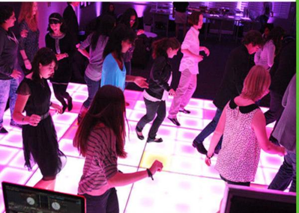 P4.81mm Panel de suelo de baile LED a todo color 250x250mm