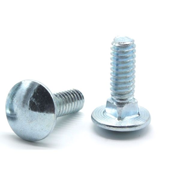 Handan Fastener 's DIN603 Carriage Bolt with ZINC Plated Finish and ISO9001 Certification