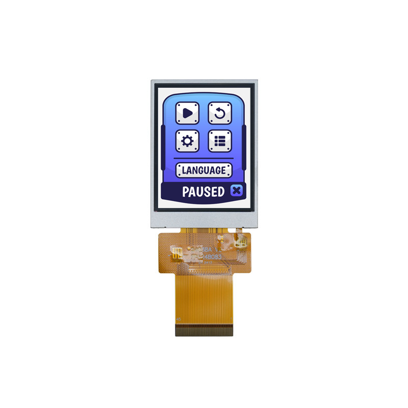 2.4-inch 240x320 ST7789V Full View Angle MCU/SPI/RGB Interface Semi-Reflective Semi-Transmissive LCD Display Module